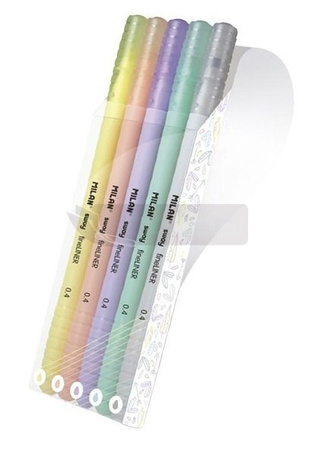Cienkopis Sway Fineliner Pastel 5 kolorów MILAN