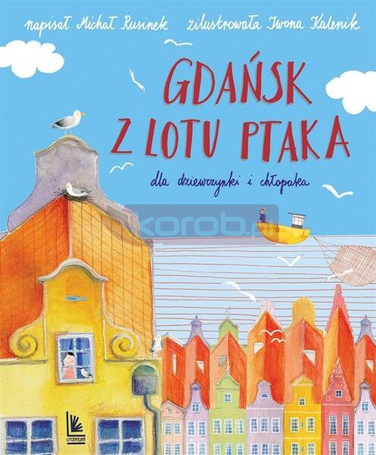 Gdańsk z lotu ptaka. dla dziewczynki i chłopaka