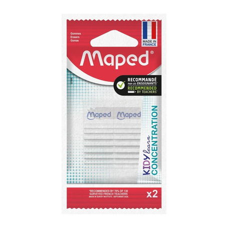 Gumka KidyLearn Concentration 2szt MAPED