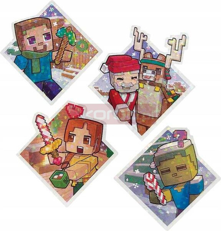 MINECRAFT KALENDARZ ADWENTOWY 2024 24 niespodzianki HXM86