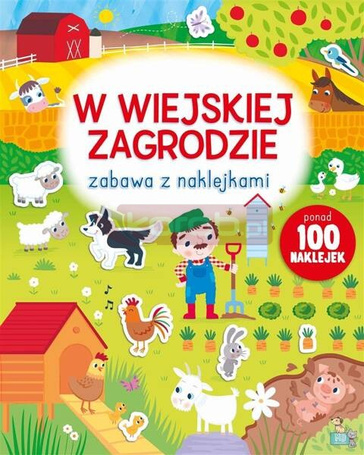 Zabawa z naklejkami. W wiejskiej zagrodzie