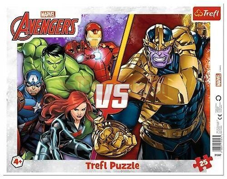 Puzzle ramkowe 25 Drużyna Avengers TREFL