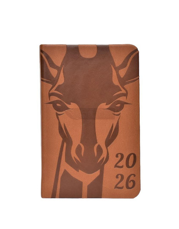 Terminarz 2026 tygodniowy 9x14cm zwierzęta MIX