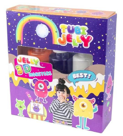Tubi Jelly 3 kolory - Potworki TUBAN