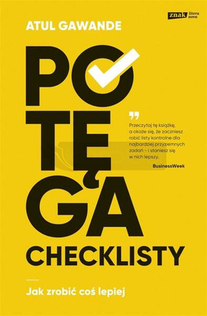 Potęga checklisty. Jak zrobić coś lepiej w.3