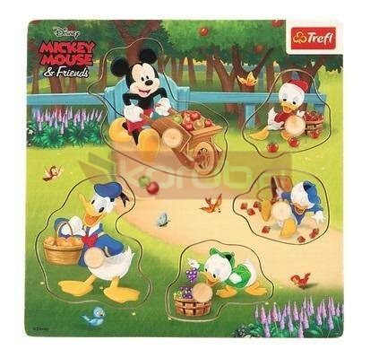 Puzzle mini drewniane - Mickey & Friends TREFL