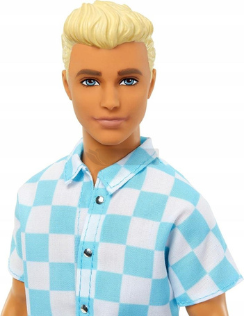LALKA BARBIE KEN NA PLAŻY w wakacyjnym stroju + akcesoria HPL74