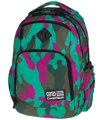 Plecak młodzieżowy CoolPack Break Camouflage Emerald