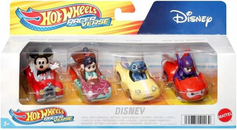 HOT WHEELS DISNEY zestaw 4szt autek 4-pak HKD30