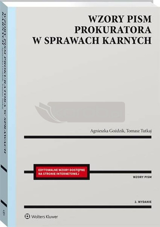 Wzory pism prokuratora w sprawach karnych
