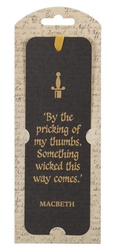 Szekspir Zakładka papierowa - Makbet