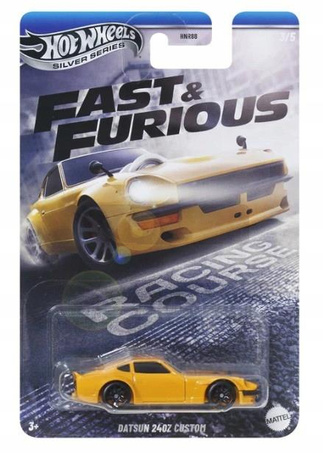 HOT WHEELS Silver Series FAST & FURIOUS RACING COURSE 3/5 Datsun 240Z JBY41