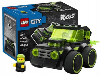 KLOCKI LEGO CITY 60484 Pojazdy Gamingowa wyścigówka, zestaw klocków +5