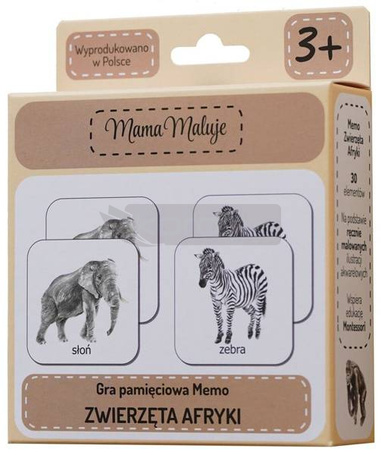 Memo Zwierzęta Afryki