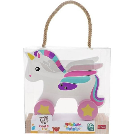 Zabawka drewniana - Rainbow Unicorn TREFL
