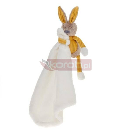 Królik Enzo beżowo-miodowy 28x28cm