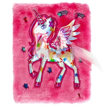 Notes pluszowy Unicorn