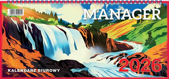 Kalendarz 2026 biurowy Manager