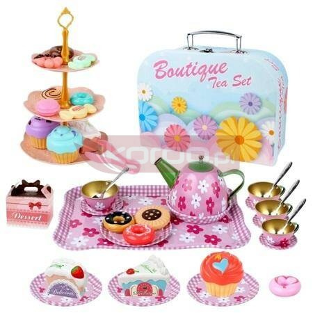 Zestaw do herbaty kwiaty