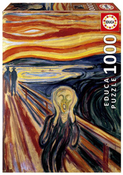 Puzzle 1000 Krzyk, Edvard Munch