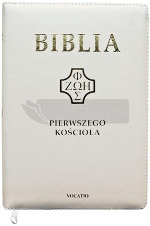 Biblia pierwszego Kościoła z paginat. suwak biała