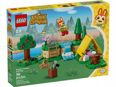 LEGO ANIMAL CROSSING 77047 ZABAWY NA ŚWIEŻYM POWIETRZU BUNNIE