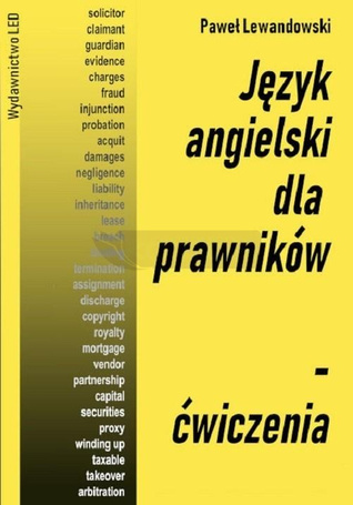 Język angielski dla prawników. Ćwiczenia