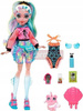 LALKA MONSTER HIGH LAGOONA BLUE + akcesoria HHK55