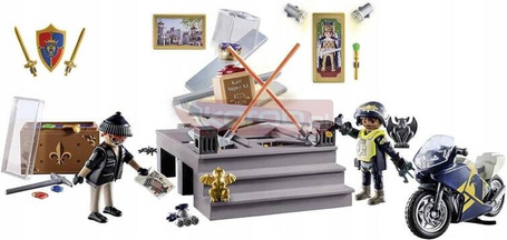 PLAYMOBIL 71347 KALENDARZ ADWENTOWY POLICJA Kradzież w muzeum