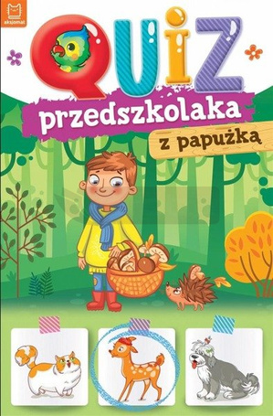 Quiz przedszkolaka z papużką