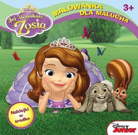 Malowanka dla malucha. Jej wysokość Zosia