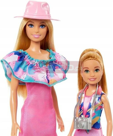 LALKA BARBIE LALKA STACIE zestaw 2 lalek, 2 pieski HRM09
