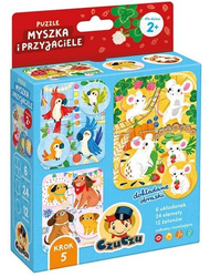 CzuCzu Puzzle Myszka i przyjaciele