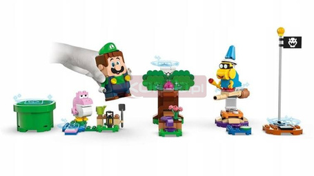 LEGO SUPER MARIO 71440 PRZYGODY Z INTERAKTYWNĄ FIGURKĄ LUIGI zestaw klocków