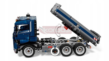 LEGO TECHNIC 42203 WYWROTKA Z PRZECHYLANĄ SKRZYNIĄ