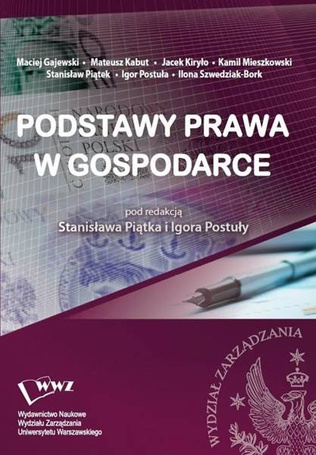 Podstawy prawa w gospodarce