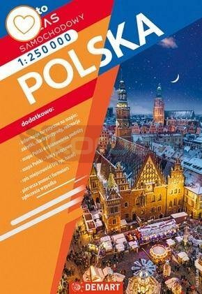 Polska Atlas samochodowy 1:250 000