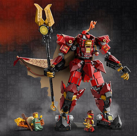 LEGO NINJAGO 71846 MECH OGNISTEGO STRAŻNIKA zestaw klocków dla dzieci +14