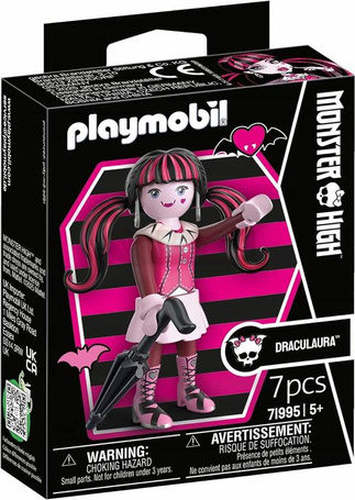 PLAYMOBIL MONSTER HIGH 71995 DRACULAURA, zestaw +5 lata