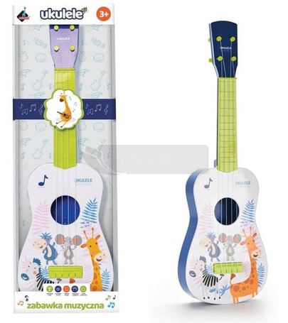 Gitara ukulele zielona