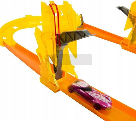HOT WHEELS ZESTAW TORÓW BŁYSKAWICA + autko HMC03