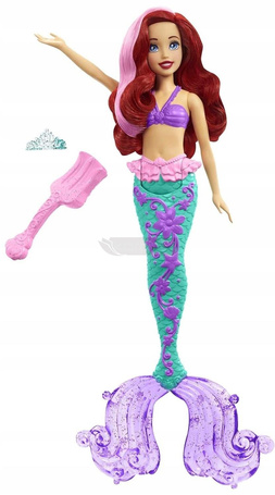 DISNEY PRINCESS MAŁA SYRENKA ARIELKA lalka syrenka zmienia kolor HLW00