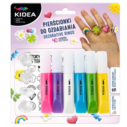 Pierścionki do ozdabiania KIDEA