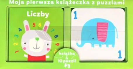 Książka & 10 puzzli liczby
