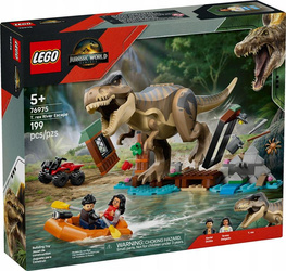 LEGO JURASSIC WORLD 76975 Ucieczka rzeką przed tyranozaurem