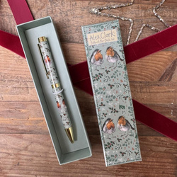 Długopis Ptaszki rudziki Święta BN