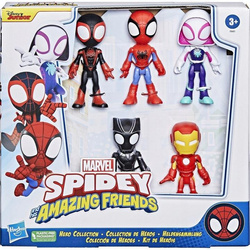HASBRO SPIDER-MAN SPIDEY I SUPER-KUMPLE zestaw 5 figurek 10cm F8401