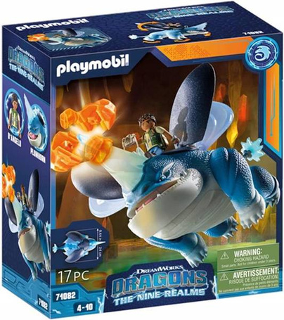 PLAYMOBIL 71082 DRAGONS DZIEWIĘĆ ŚWIATÓW PLOWHORN