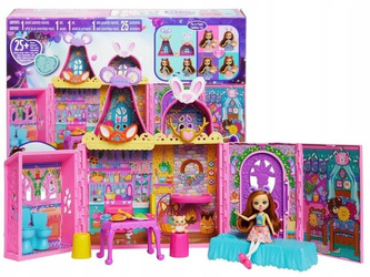 ENCHANTIMALS DOMEK PRZYJAŹNI zestaw z lalką i zwierzątkiem HXL53