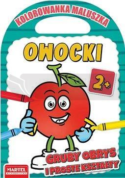 Kolorowanka maluszka. Owocki